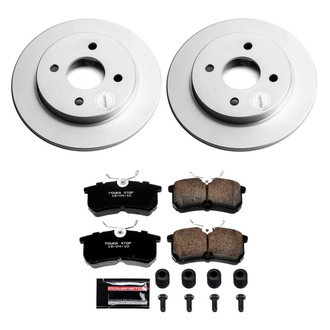 PowerStop® - Z23 Evolution Geomet® Plain Rear Brake Kit