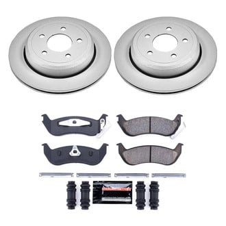 PowerStop® - Z23 Evolution Geomet® Plain Rear Brake Kit