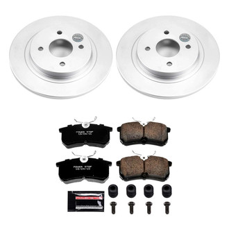 PowerStop® - Z23 Evolution Geomet® Plain Rear Brake Kit