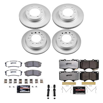 PowerStop® - Z36 Evolution Geomet® Plain Brake Kit