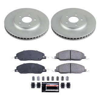 PowerStop® - Z23 Evolution Geomet® Plain Front Brake Kit