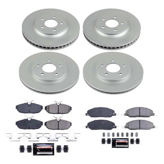 PowerStop® - Z23 Evolution Geomet® Plain Brake Kit