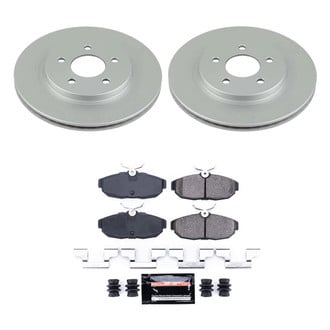PowerStop® - Z23 Evolution Geomet® Plain Rear Brake Kit