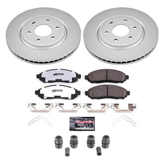 PowerStop® - Z36 Evolution Geomet® Plain Front Brake Kit