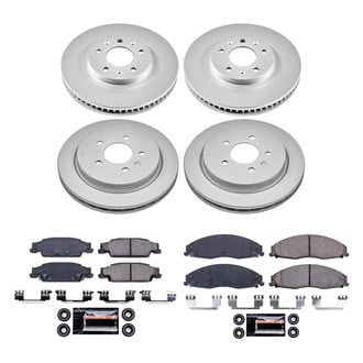 PowerStop® - Z23 Evolution Geomet® Plain Brake Kit