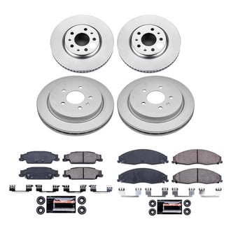 PowerStop® - Z23 Evolution Geomet® Plain Brake Kit