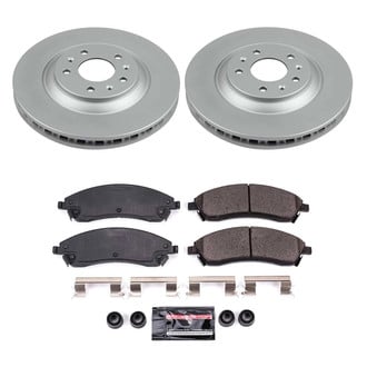 PowerStop® - Z23 Evolution Geomet® Plain Front Brake Kit