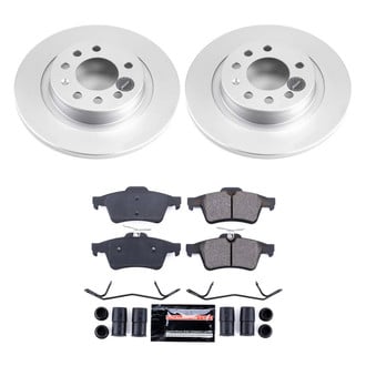 PowerStop® - Z23 Evolution Geomet® Plain Rear Brake Kit