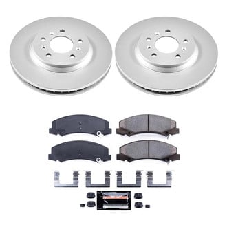PowerStop® - Z23 Evolution Geomet® Plain Front Brake Kit