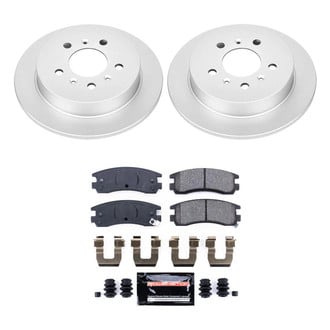 PowerStop® - Z23 Evolution Geomet® Plain Rear Brake Kit