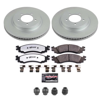 PowerStop® - Z36 Evolution Geomet® Plain Front Brake Kit