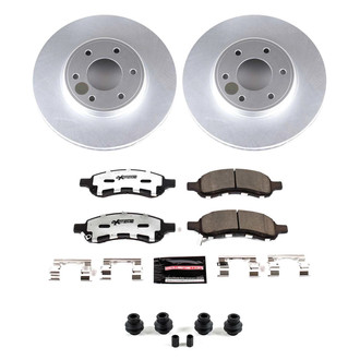 PowerStop® - Z36 Evolution Geomet® Plain Front Brake Kit
