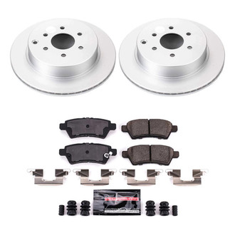 PowerStop® - Z23 Evolution Geomet® Plain Rear Brake Kit