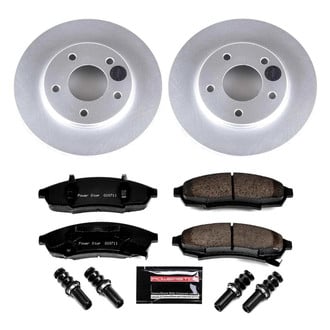 PowerStop® - Z23 Evolution Geomet® Plain Front Brake Kit