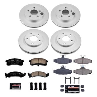 PowerStop® - Z23 Evolution Geomet® Plain Front and Rear Brake Kit