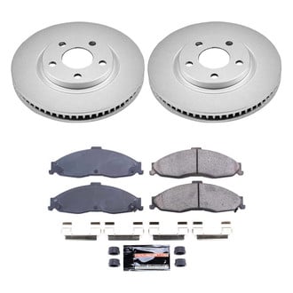 PowerStop® - Z23 Evolution Geomet® Plain Front Brake Kit