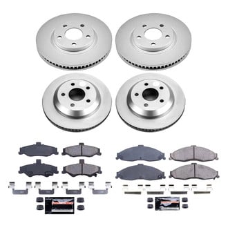PowerStop® - Z23 Evolution Geomet® Plain Brake Kit