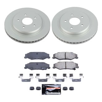 PowerStop® - Z23 Evolution Geomet® Plain Rear Brake Kit