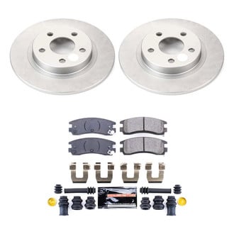 PowerStop® - Z23 Evolution Geomet® Plain Rear Brake Kit