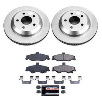 PowerStop® - Z23 Evolution Geomet® Plain Rear Brake Kit