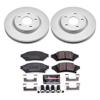 PowerStop® - Z23 Evolution Geomet® Plain Front Brake Kit