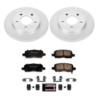 PowerStop® - Z23 Evolution Geomet® Plain Rear Brake Kit