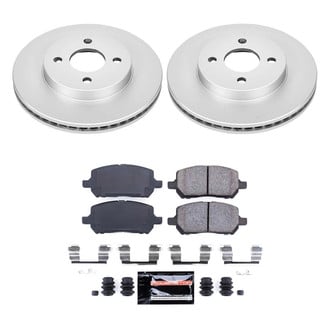 PowerStop® - Z23 Evolution Geomet® Plain Front Brake Kit