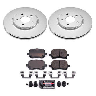 PowerStop® - Z23 Evolution Geomet® Plain Front Brake Kit