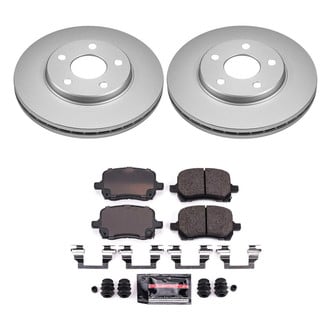 PowerStop® - Z23 Evolution Geomet® Plain Front Brake Kit