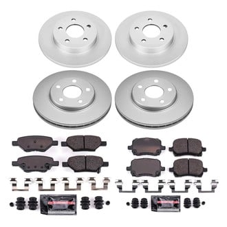 PowerStop® - Z23 Evolution Geomet® Plain Front and Rear Brake Kit
