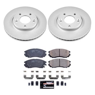 PowerStop® - Z23 Evolution Geomet® Plain Front Brake Kit