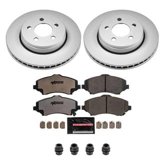 PowerStop® - Z36 Evolution Geomet® Plain Front Brake Kit