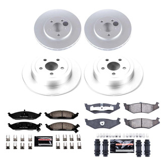 PowerStop® - Z23 Evolution Geomet® Plain Brake Kit