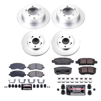 PowerStop® - Z23 Evolution Geomet® Plain Brake Kit