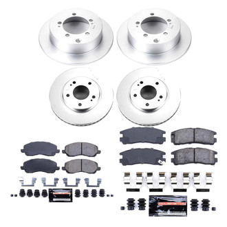 PowerStop® - Z23 Evolution Geomet® Plain Brake Kit