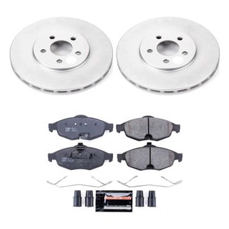 PowerStop® CPK1684-23 - Z23 Evolution Geomet® Plain Front Brake Kit