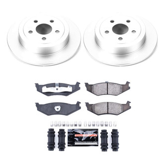 PowerStop® - Z23 Evolution Geomet® Plain Rear Brake Kit