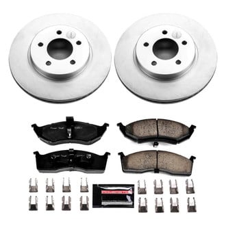PowerStop® - Z23 Evolution Geomet® Plain Front Brake Kit