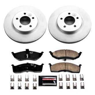 PowerStop® - Z23 Evolution Geomet® Plain Front Brake Kit