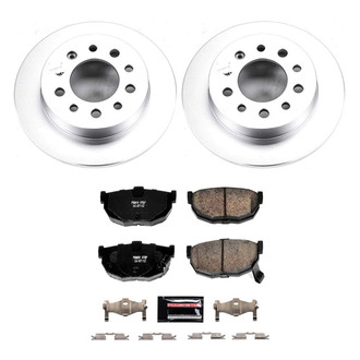 PowerStop® - Z23 Evolution Geomet® Plain Rear Brake Kit