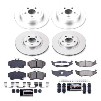 PowerStop® - Z23 Evolution Geomet® Plain Brake Kit