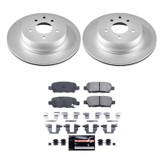 PowerStop® CPK179-23 - Z23 Evolution Geomet® Plain Rear Brake Kit