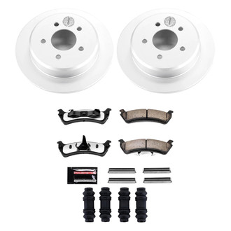 PowerStop® - Z36 Evolution Geomet® Plain Rear Brake Kit