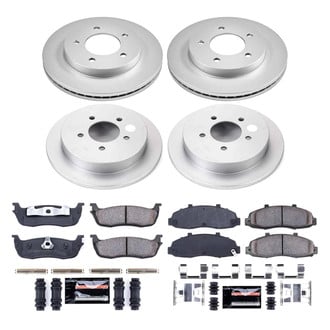 PowerStop® - Z23 Evolution Geomet® Plain Front and Rear Brake Kit