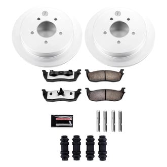 PowerStop® - Z36 Evolution Geomet® Plain Rear Brake Kit