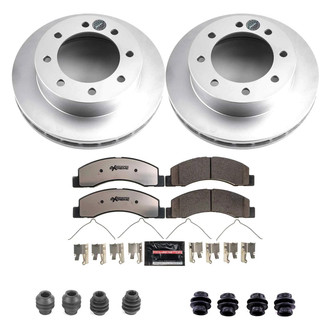PowerStop® - Z36 Evolution Geomet® Plain Front Brake Kit