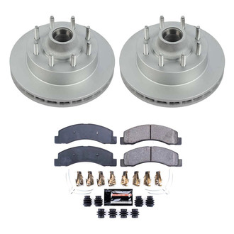 PowerStop® - Z23 Evolution Geomet® Plain Front Brake Kit