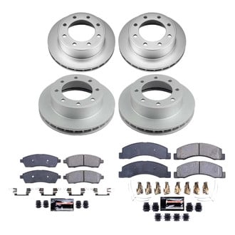 PowerStop® - Z23 Evolution Geomet® Plain Front and Rear Brake Kit