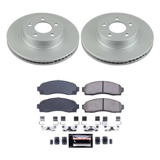 PowerStop® - Z23 Evolution Geomet® Plain Front Brake Kit