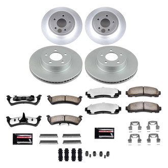 PowerStop® - Z36 Evolution Geomet® Plain Front and Rear Brake Kit